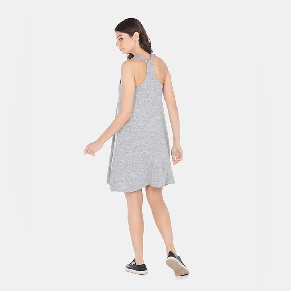 GAP Gray Softspun Knit Racerback Dress - Picture 4 of 10